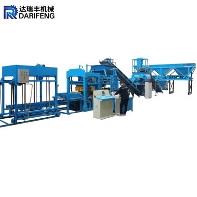 China QT6-15 full automatic hydraulic hollow concrete block making machine in Philippines Te koop