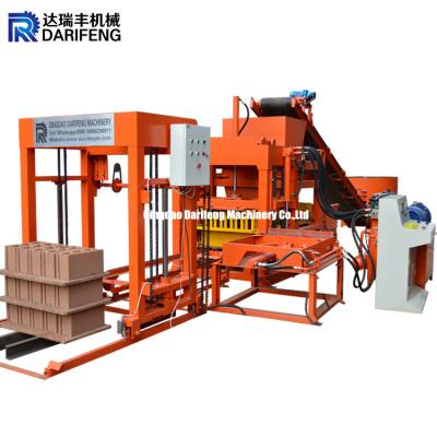 China QT4-18 full automatic brick making machine concrete block making machine brick for sale à venda