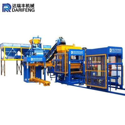 China QT10-15 automatic block making machine price large scale brick machine making automatic construction à venda