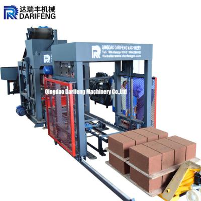 China QT4-18 paving hydraulic concrete block making machine hollow machine making blocks for sale