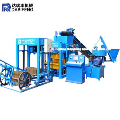 China QT4-18 aircrete block making machine fully automatic paver brick making machines Te koop