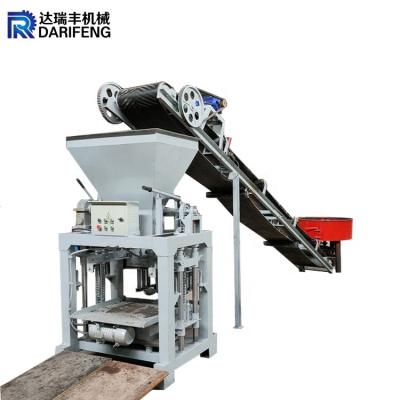 Cina QT4-35 cement clay brick moulding machine making pavement blocks cheap brick making machines in vendita