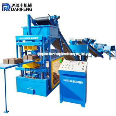 China DF2-10 automatic Hydraulic laterite brick machine brick making machine for sale zu verkaufen