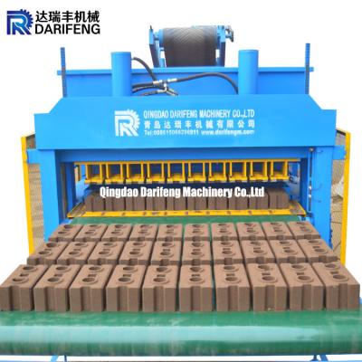 China DF10-10 Clay soil Brick Making Machine cement mud interlocking brick machine price in uganda for sale