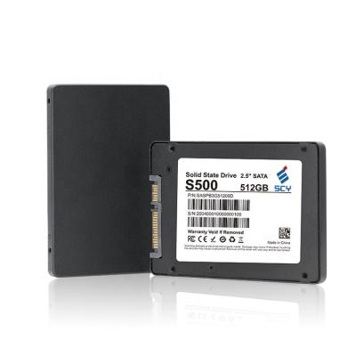 China SSD Hot selling High Speed 2.5 inch SATA SSD 512GB Solid State Drive 512GB SSD for desktop laptop support OEM ODM for sale