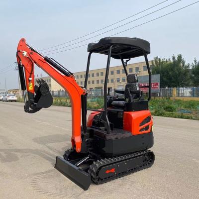 China Hotels New Excavator Price 0.8 ton 1 ton 2 ton 3 Ton mini Excavator Digging Hydraulic Small Micro Digger Machine Prices for Sale for sale