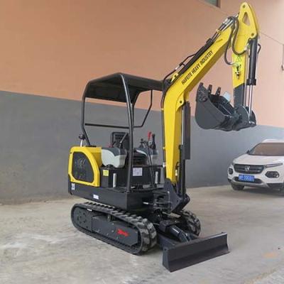 China Hotels Factory Price China Small Hydraulic Crawler Machine Excavator Mini Excavadora 1 Ton Minibagger Bagger Digger Mini Excavator for sale