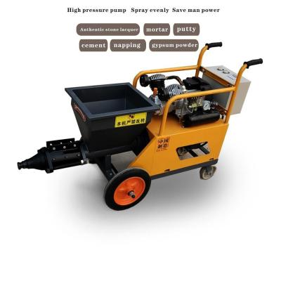 China Used for mortar spraying Hot sale concrete Mortar spray, Putty cement mortar spraying machine for sale