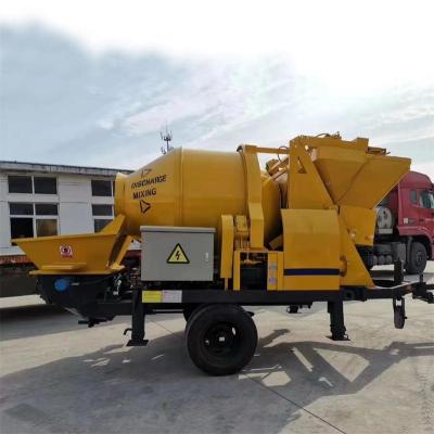 China Construction worksÂ  Chendao mini electric 40 cum concrete mixer pump concrete pump for sale