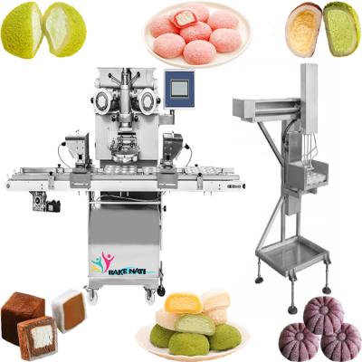 China Fully Automatic Japanese Mochi BNT-400 Daifuku Mochi Ice Cream Making Machine Encrusting Production Line for sale