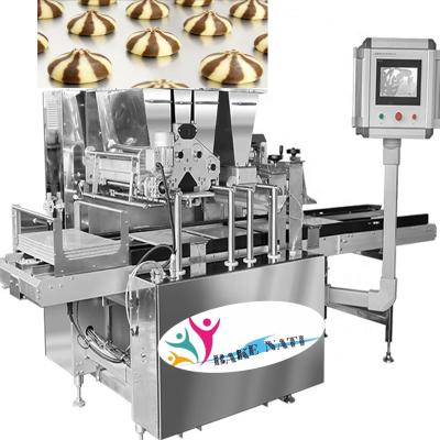 China Automatic Bakery Multidrop Chocolate Cookie Filling Machine Cookie Maker Fortune Cookie Making Machine Equipment for sale