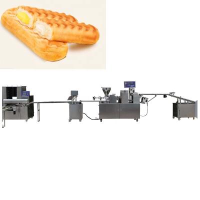 China Snack Factory High Capacity Toast Bread Machine Making Production Line Bread Slicing Machine for sale