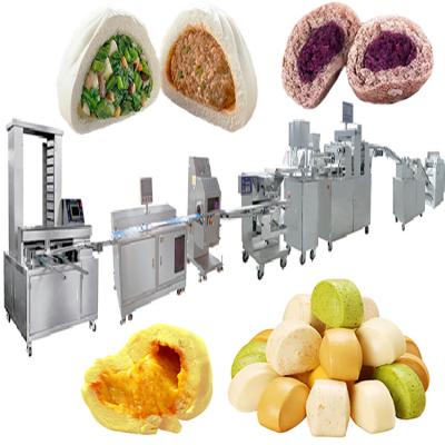 China Automatic Chinese Baozi Maker Shanghai Bakenati BNT-209 Steamed Stuffed Roll Vegetable Baozi Making Machine Line for sale