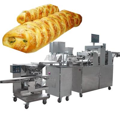 China Automatic Snacks Factory High Capacity Honeycomb Stuffed Beehive Bread Making Machine Production Line for sale