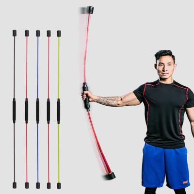 China FS-001 Amazon Hot Sale Durable Shoulder Flex Bar Resistance Hand Swing Flex Stick Rhythm Bar Exercise Stick for sale