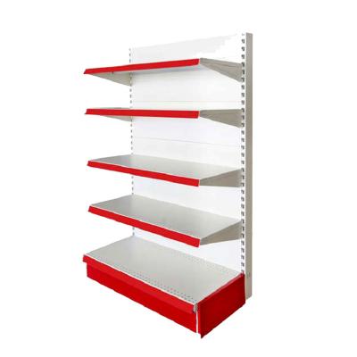 China High Quality Commercial Adjustable Single Sided / Double Sided Gondola Shelf For Supermarket Shelf Gondola Supermarket Shelves for sale