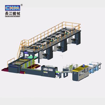 China Factory CHM-A3B Paper Packaging Production Line Equipment for sale