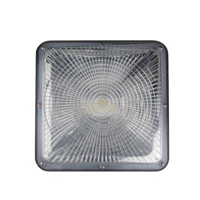 China Electrocar LED ceiling recessed canopy lights for gas station canopy led square lights 50W 75W canopy led for sale