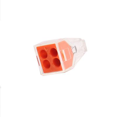 China Rated Current: 24A Rated Voltage: 400V China New Innovative Product 2 Pin Conductor Terminal Block Wire Connector for sale