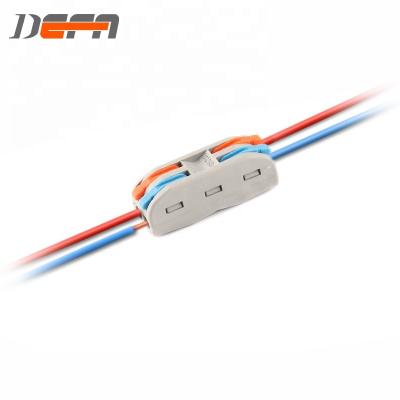 China Replace Tape Cixi DEFA DF-2-2 Compact Electronic Driver RISING-NUTS 2 Push-In Wire Connectors Wire To Wire Type - 2 Hole for sale