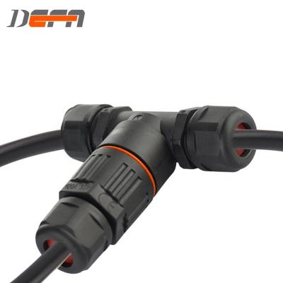 China Replace IP68 T power connectors CDF-200/3T 3pin 5pin waterproof quick connecto cable electrical circular push type for sale