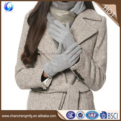 China Ladies Winter Woolen Gloves Women Very Soft And Warm High Quality Cashmere Gloves for sale