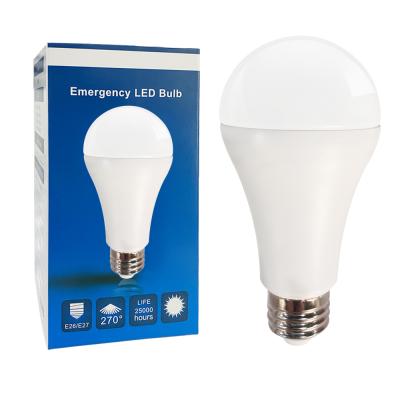 China Highest Lumen Residential Output On The Market Current Emergency LED Bulb 9 Watt Rechargeable for sale