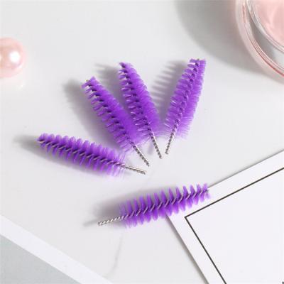 China Mascara Tip Applicator Set Nylon Hair Mascara Brushes Eyelash Brush Head for sale