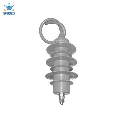 China polymer housed polymer surge arrester 11kv surge arrester for station surge arrester for sale