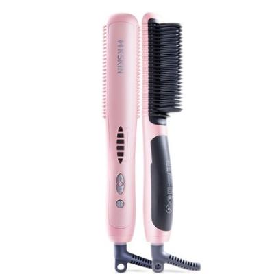 China KSKIN KD388A Electric Hiar Straightening Brush Salon Hair Styling Comb Quick Straight Chic Personal Hair Care Salon Nondisposable for sale