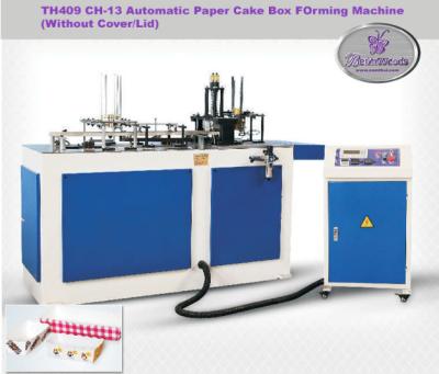 China Energy Saving Paper Take Away Food Box Making Machine High Speed 4KW 380V for sale