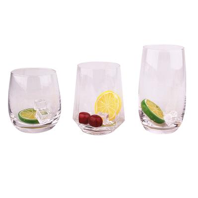 China Hot Microwavable Shot High Borosilicate Glass Mug Whiskey Bottle Tumbler For Beverage And Beverage for sale