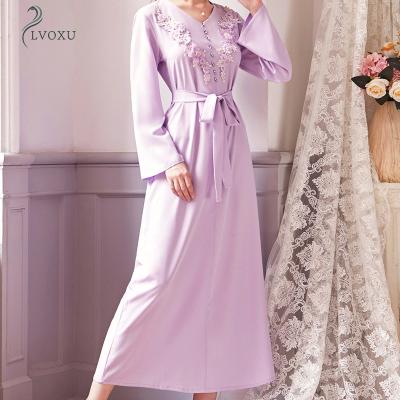 China Polyester Southeast Asian Simple Floral Pattern Loose Islamic Clothing One Line 3 Piece Abaya Set for sale