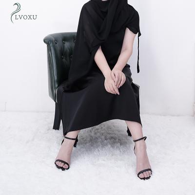 China Other Loungewear Maxi Dresses For Islamic Abaya Sleeveless 12 Colors Slip Dress Muslim Inner Chic Women for sale