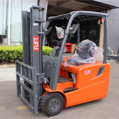 China Building Material Shops 3 Wheel Electric Forklift 1.8ton Battery Forklift Can Be Add Attachment Customized for sale