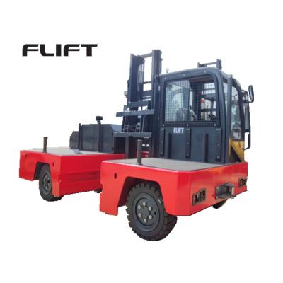 China Building Material Shop High Quality Side Loader Forklift 3 Ton Diesel Side Loading Forklift for sale