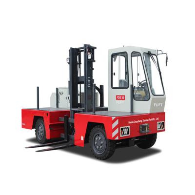 China Building Material Shops 6 Ton Side Loader Forklift China FLIFT Brand Side Loading Forklift for sale