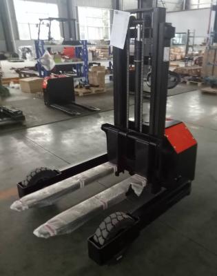 China Building Material Shops Hot Sellers 1.5ton Electric Rough Terrain Stacker for sale