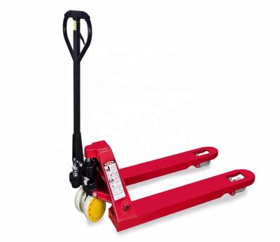 China Pulyurethance Hydraulic Forklift Hand Pallet Jack 2 or 3 Ton Hand Pallet Truck with Sale Price for sale