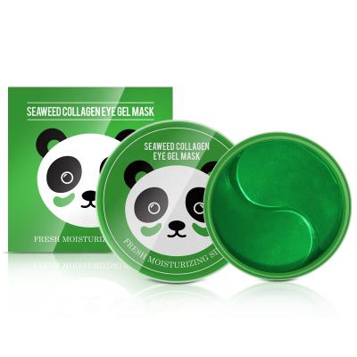 China Anti-wrinkle seaweed collagen eye gel mask hydrogel eye patch eye patch face mask massage for sale