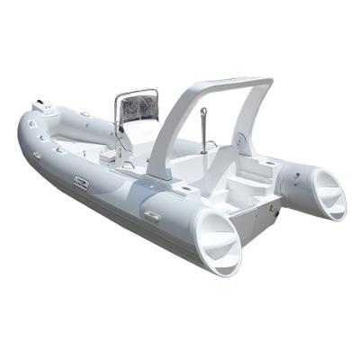 China Professional Fiberglass Manufacturing Promotion Rib Boat Inflatable Yacht Price for sale