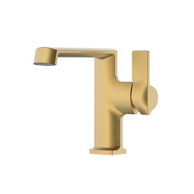 China Other Ware Deck Mounted Basin Mixer Water Tap Brass Single Hole Basin Faucet For Bathroom Kitchen for sale