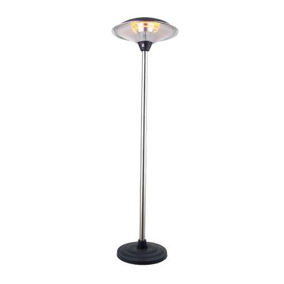 China Stocked Outdoor Freestanding Electric Patio Heater, Infrared Heater, Hammered Bronze Finish, Portable Heater Suitable as Balco for sale