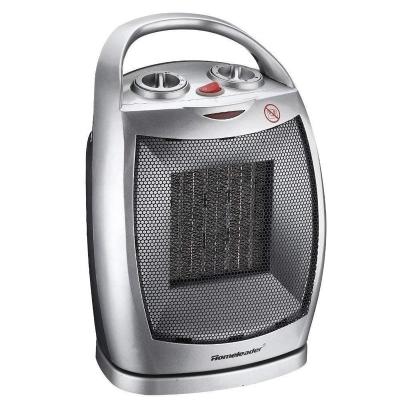 China Tip Over Pad Personal Fan Ceramic PTC Space Heater With Adjustable Thermostat Air Spread Warm for sale