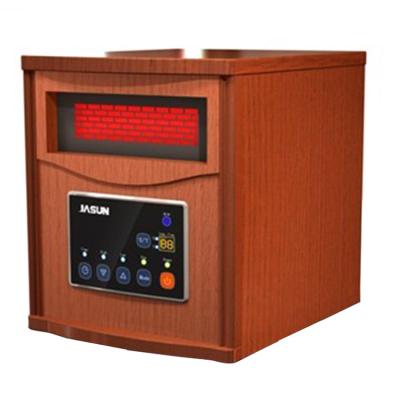 China Adjust Controller 1500w Space Heater Quartz Thermostatic Infrared Cabinet Heater Wooden Heater for sale