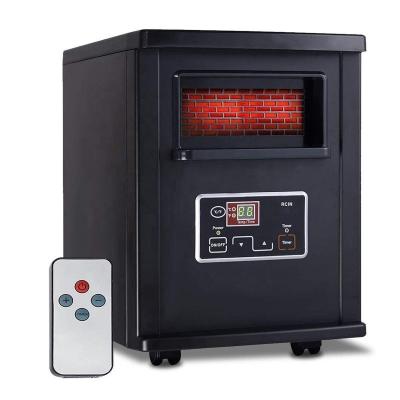 China Overheated protection and tip-over power cut-off switch. JASUN Electric Space Heater, Digital Quartz Infrared Heater, IWH-07, 1000W/stocked in USA for sale