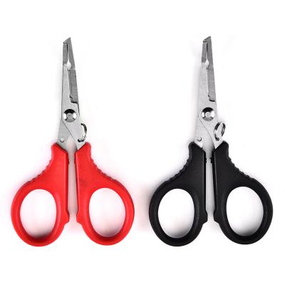 China TOOTH multi-funtion Mini Size Braided Fishing Scissors portable for fishing line cutters stainless steel scissors for sale