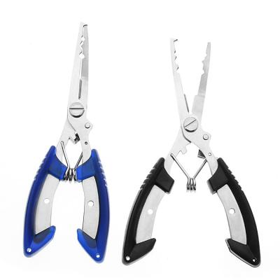 China High quality stainless steel fish fishing pliers hand TOOTH pliers multi-funtion plastic fishing pliers for sale