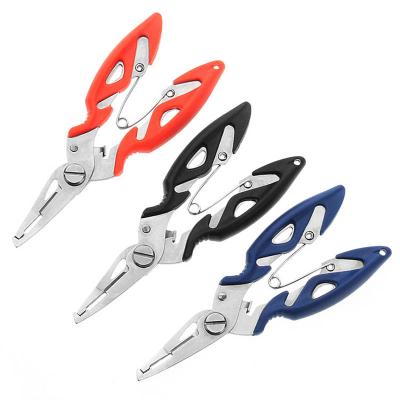 China TOOTH Fishing Scissors Multi-Funtion Multifunctional Fishing Tackle Tool Curved Pliers for sale