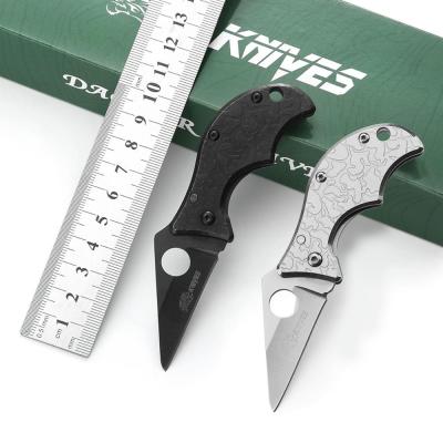 China SR718 Stainless Steel Wholesale Non-variable Handle Mini Folding TOOTH Survival Pocket Knife for sale